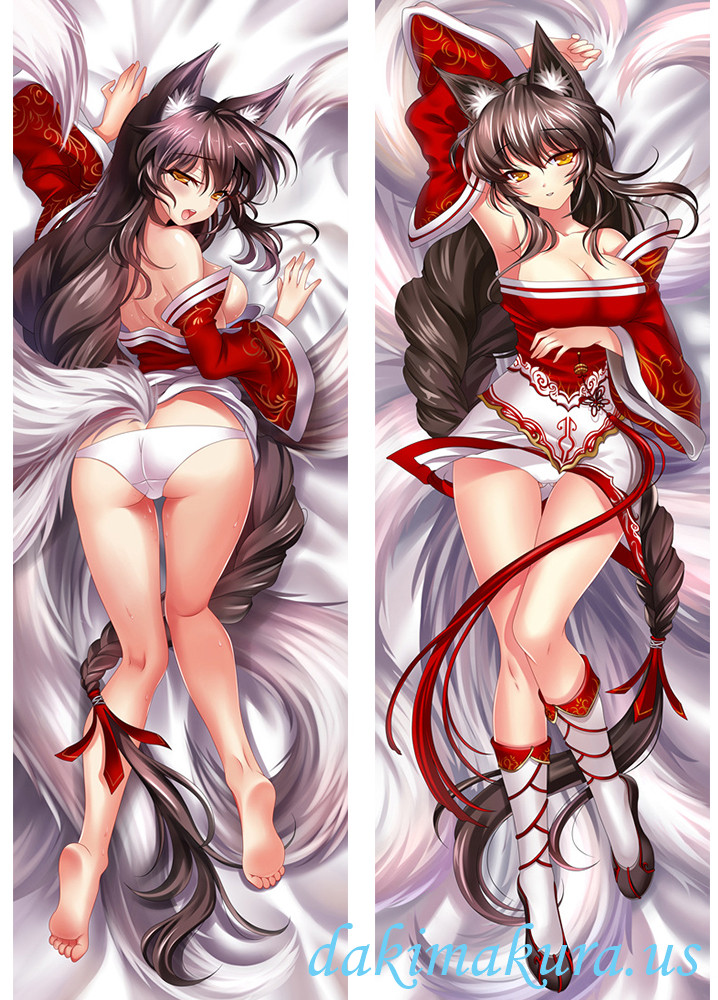 Ahri - League of Legends Anime Dakimakura Japanese Hugging Body Pillow Cover